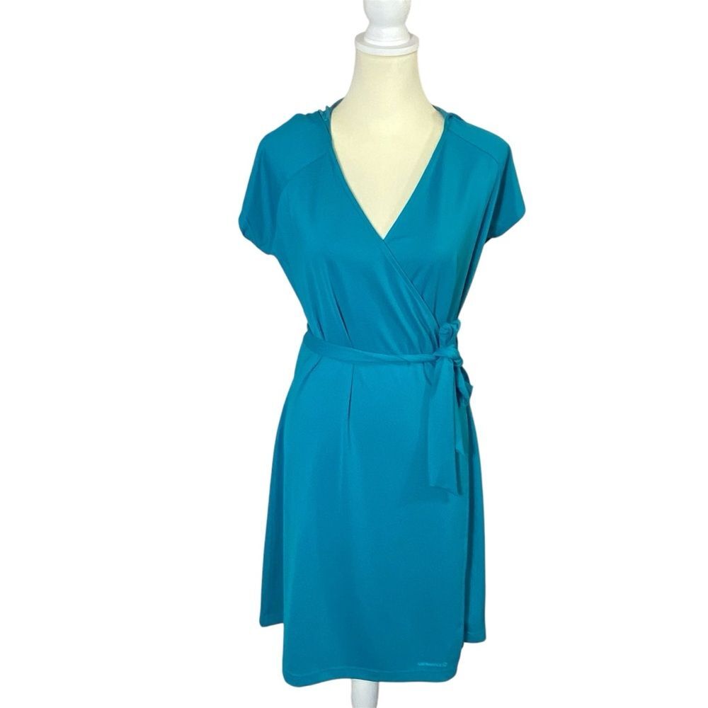 Merrell Outdoor Hooded Opti-Wick SPF 50+ True Wrap Dress Women's Size M